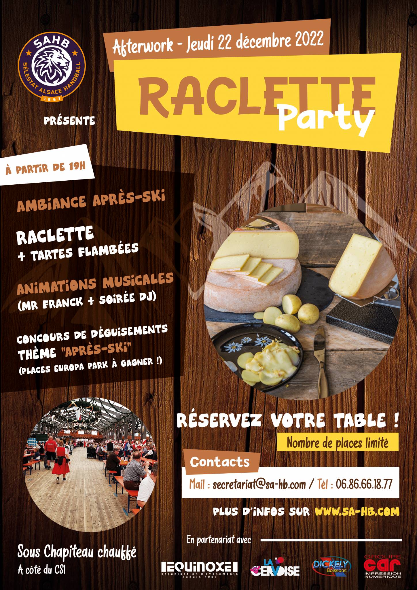 Affiche Raclette Party