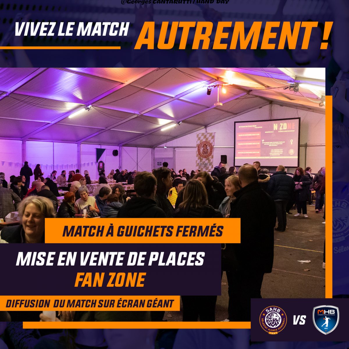 Vivez le match autrement !