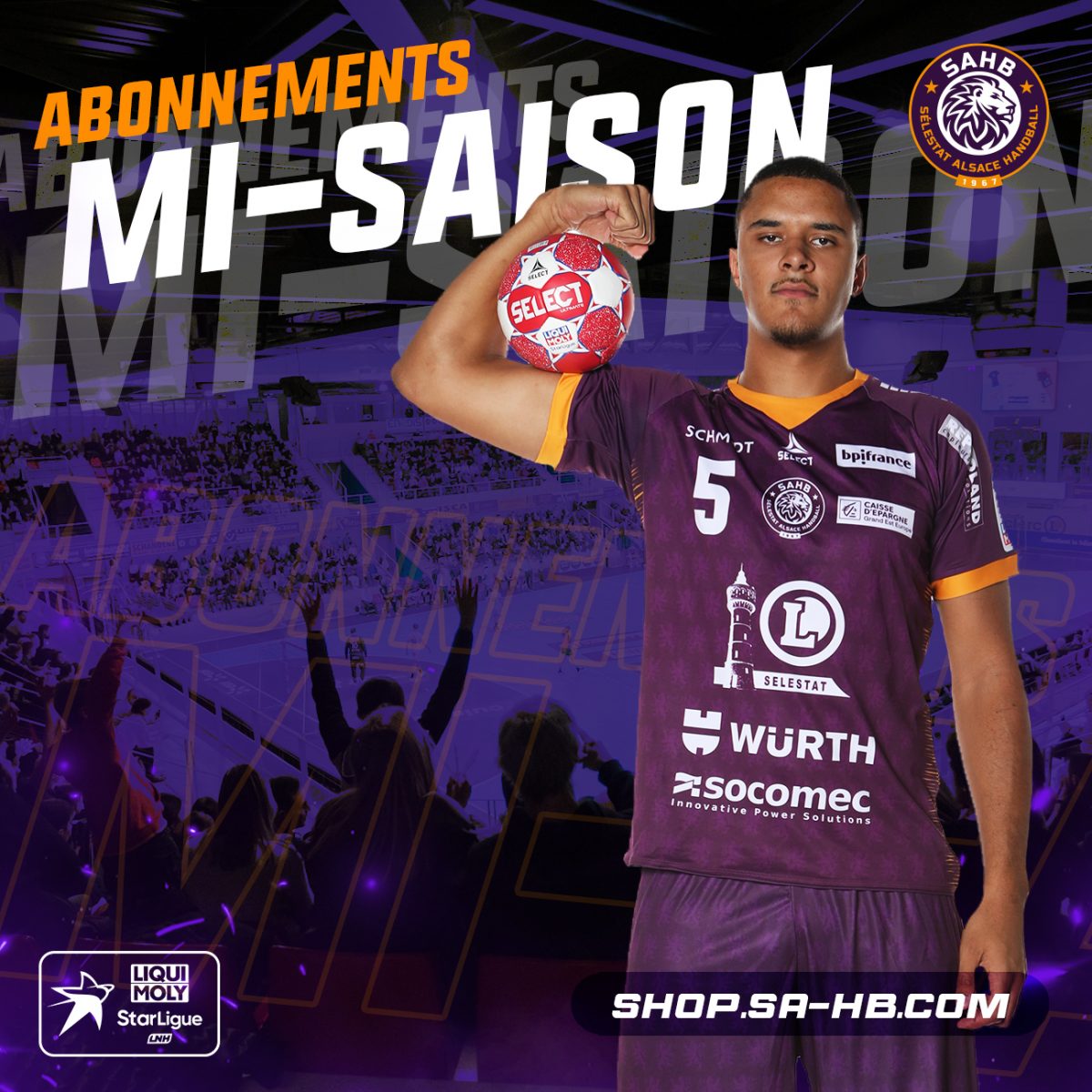 Abonnements de Mi-Saison