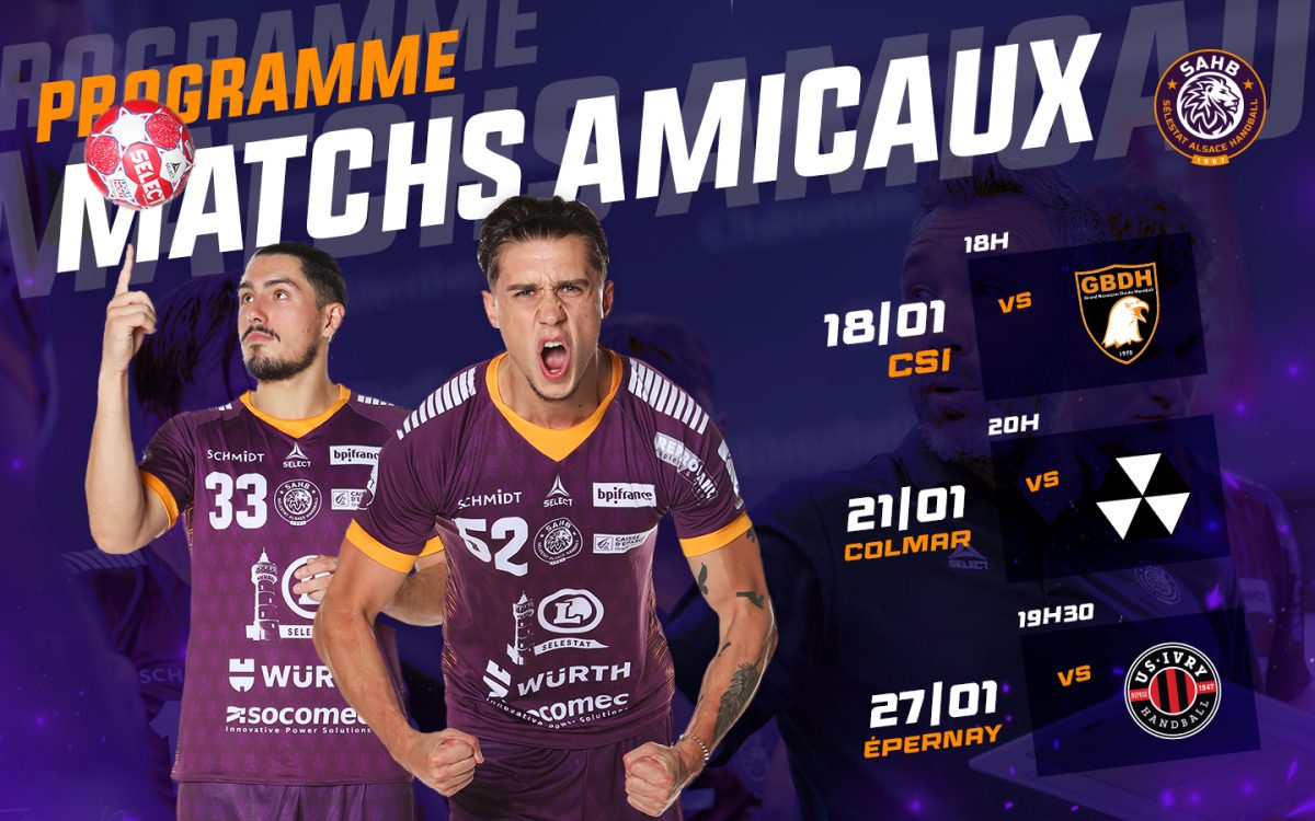 MATCHS AMICAUX