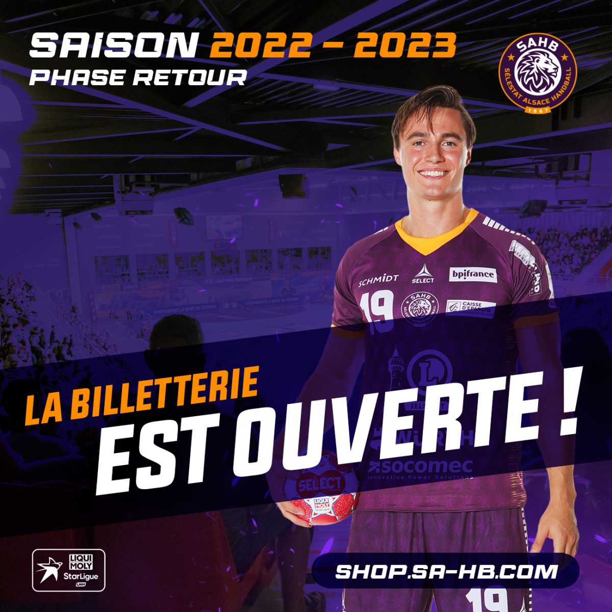 OUVERTURE DE LA BILLETTERIE