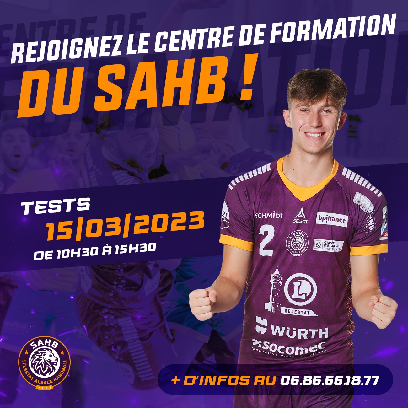 Journée de tests - Centre de formation