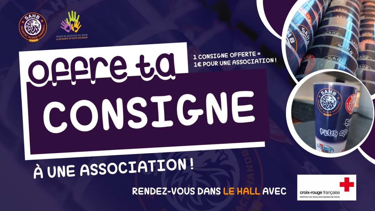 Offre ta consigne ! / Croix Rouge Française