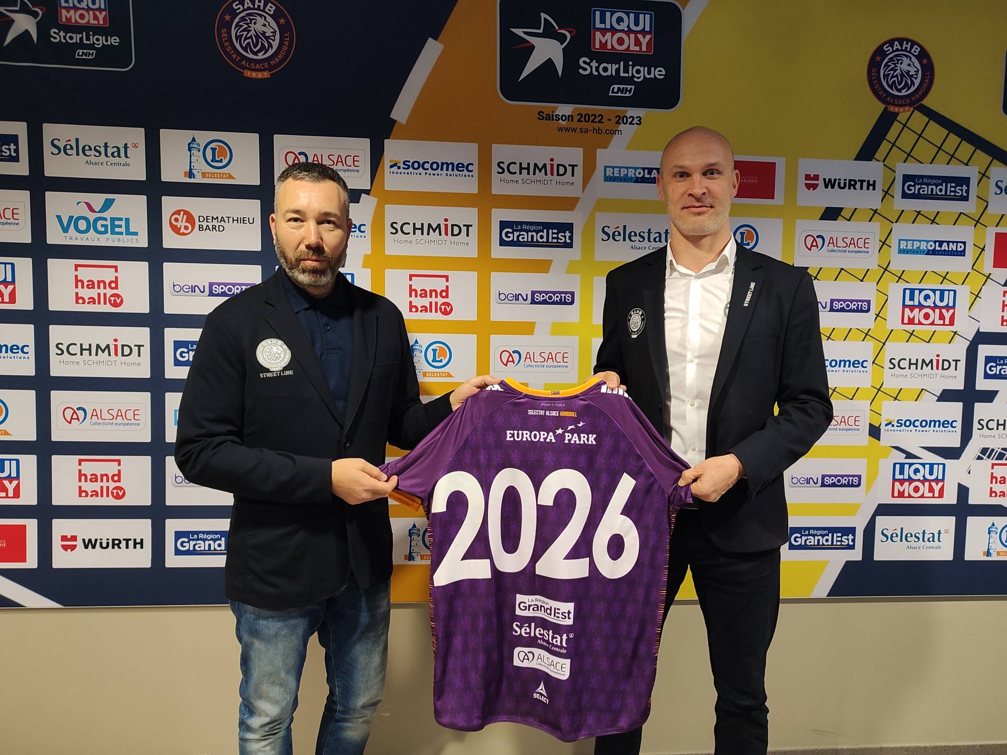 Christian OMEYER et Laurent BUSSELIER officialise la prolongation du coach sélestadien jusqu'en 2026