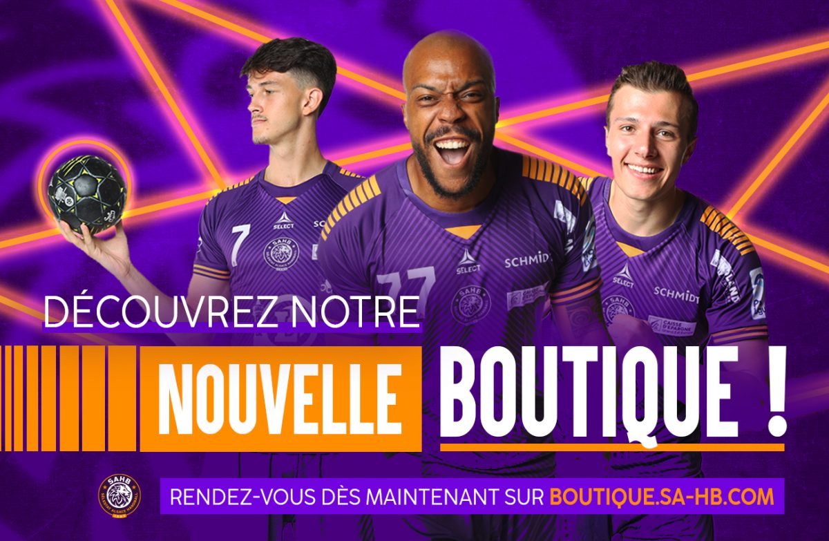 Une nouvelle boutique pour le SAHB !