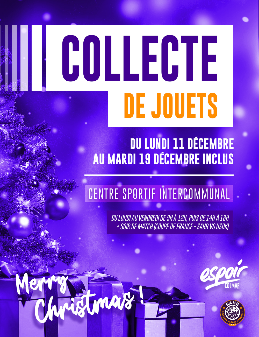 Collecte de jouets