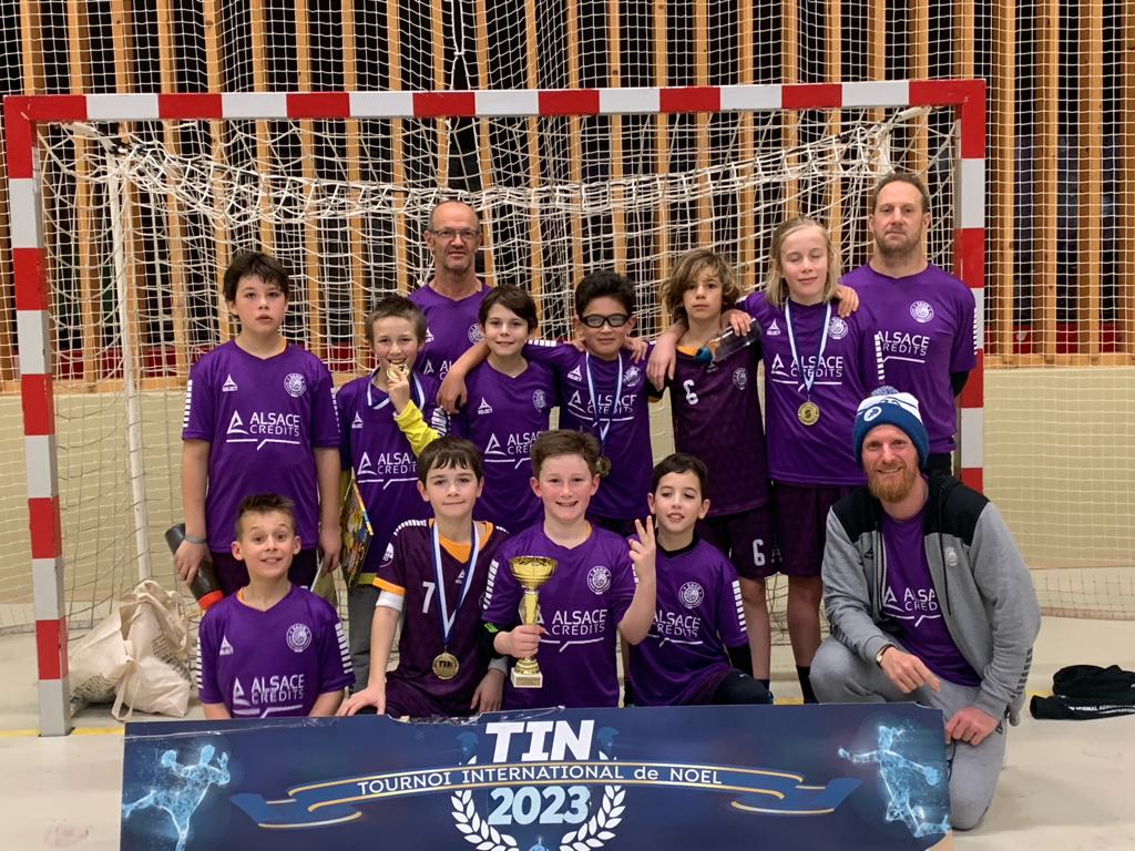 LES MOINS DE 11 ANS VAINQUEURS DU TOURNOI DE NOËL