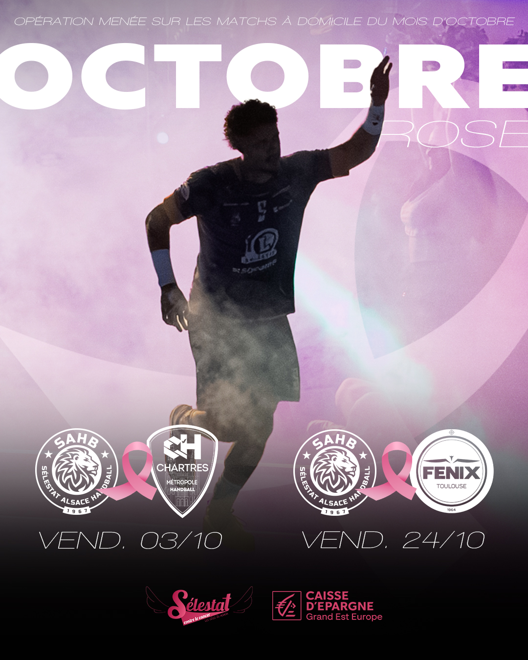 En octobre, les Violets passent au rose !