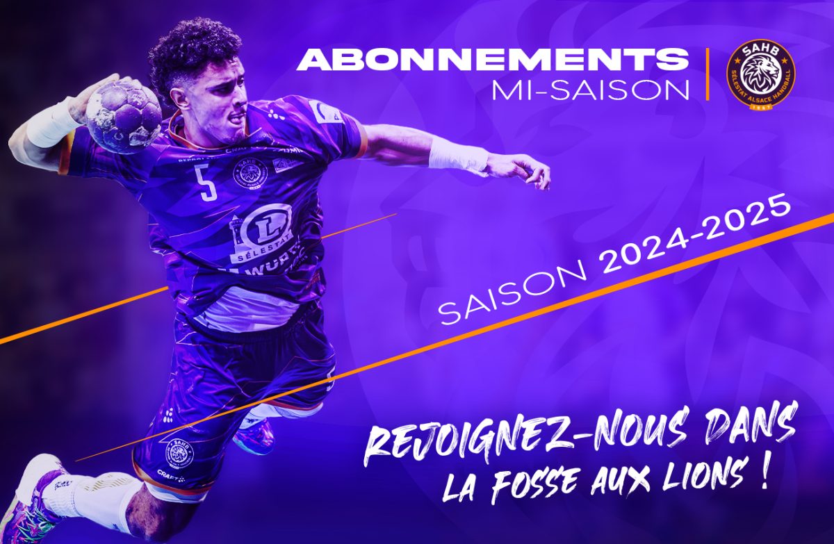 Abonnements de mi-saison 2024-2025