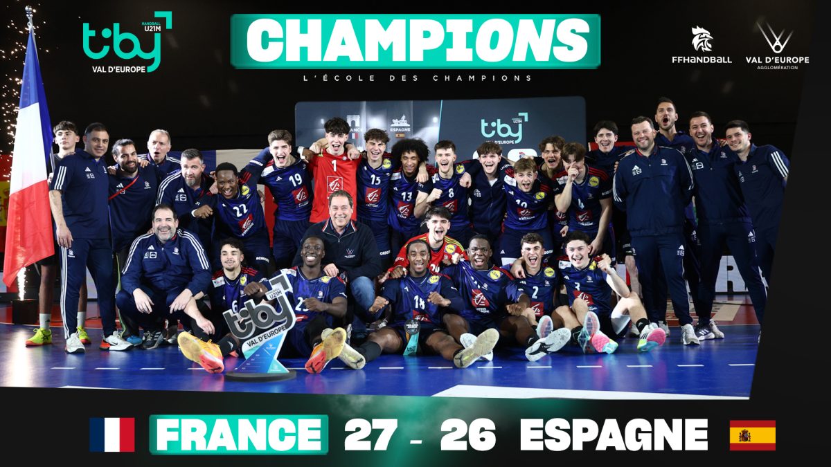 L’équipe de France U21 remporte le TIBY 2025 !