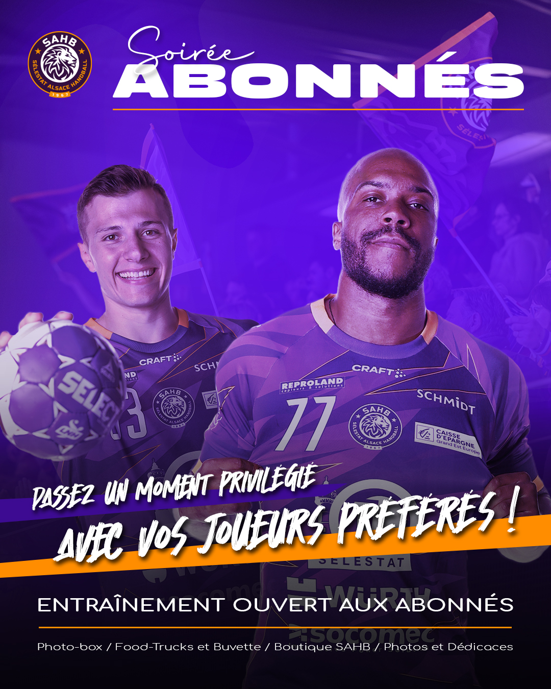 INFORMATION : Soirée Abonnés