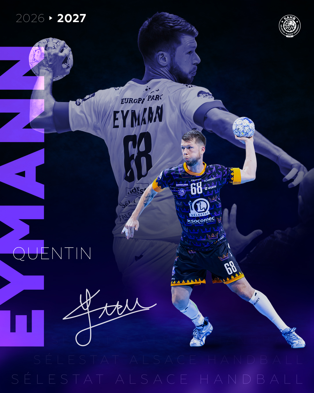 Quentin, Violet jusqu&rsquo;en 2027 !