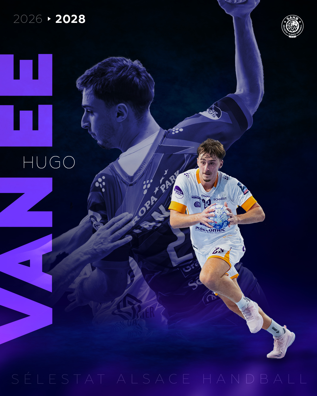 Hugo VAN EE, Violet jusqu&rsquo;en 2028 !