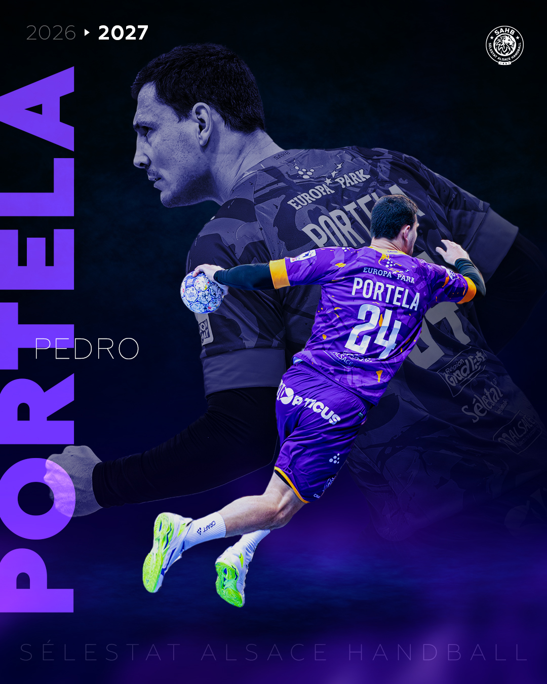 Pedro PORTELA, Violet jusqu&rsquo;en 2027 !